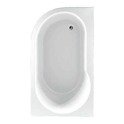 Serena Right Hand Bath 1550mm x 900mm