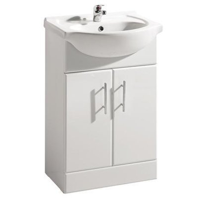 Impakt 650mm Vanity Unit &amp; Ceramic Basin