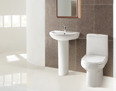 Limosa Toilet &amp; Basin Set  CB-AC