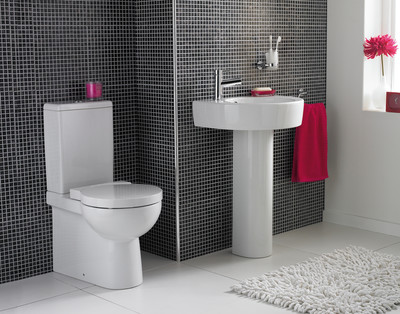 Nano Short Projection Toilet and Basin Set CB-AC