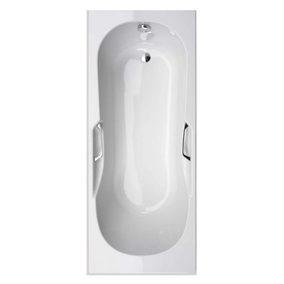 The Kartell Comfort Single Ended Gripped Bath 1700 x 700