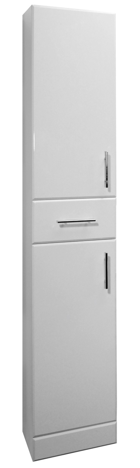 Impakt High Gloss White Tallboy Cupboard CB-AC