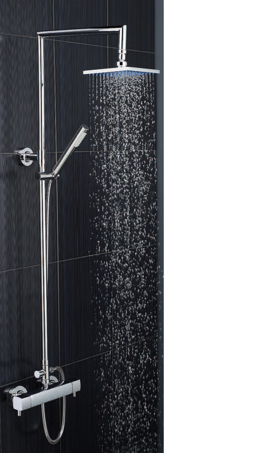 Minimalist Quadro Thermostatic Bar Valve &amp; Tiamo Kit CB-SY