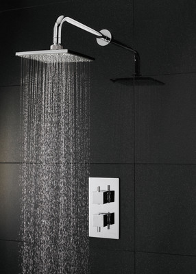 Set Square Thermostatic Shower - Option 2 CB-AC