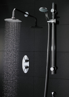 Quartz Thermostatic Shower Valve - Option 1    CB-AC