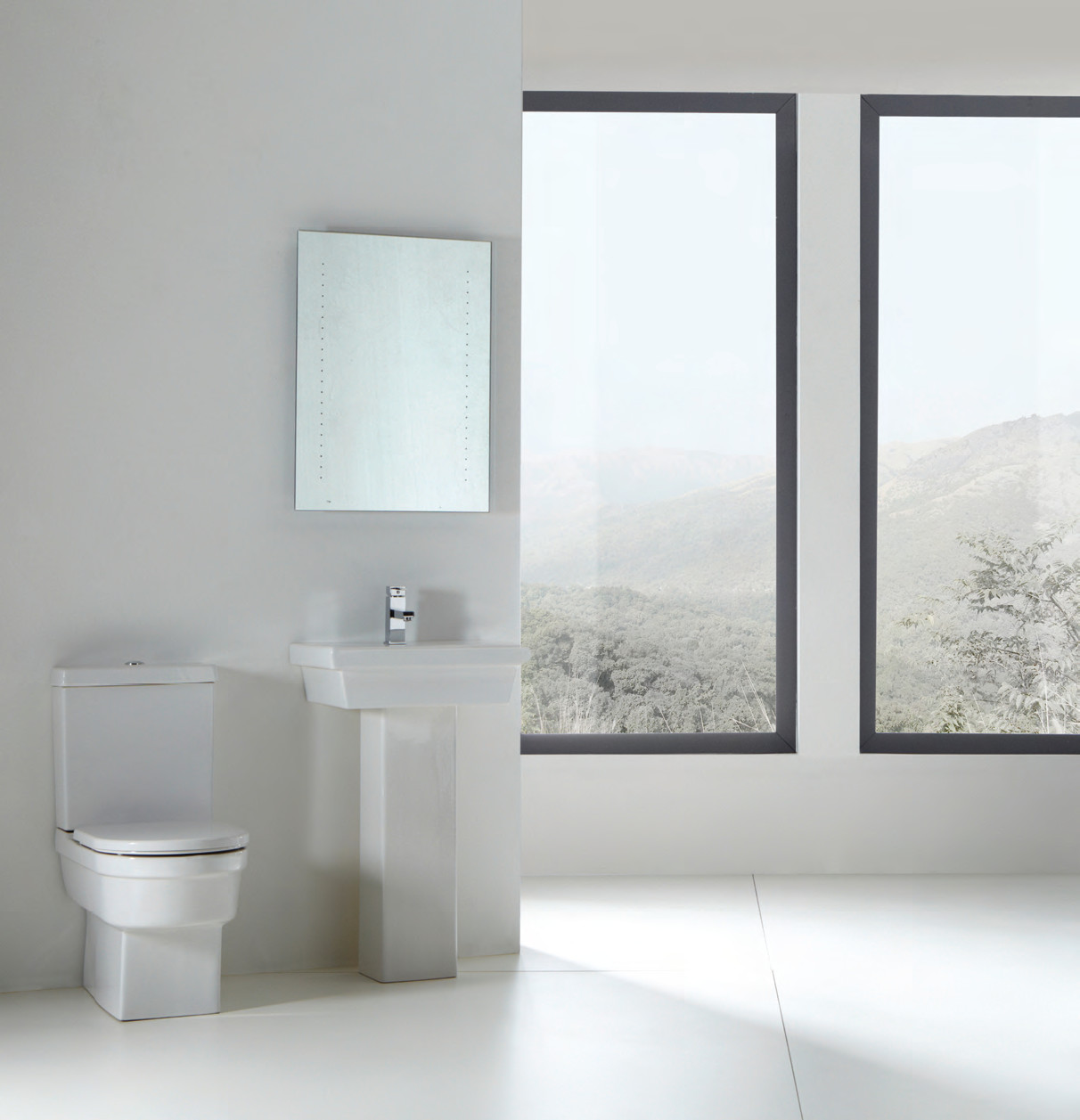 Lecico Steps 4 Piece Toilet Suite with Soft Close Seat CB-Pure