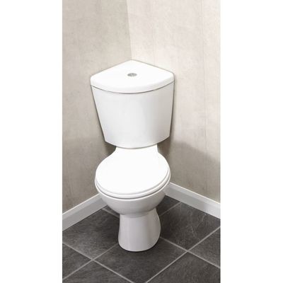 Vital Close Coupled Corner Pan And Cistern