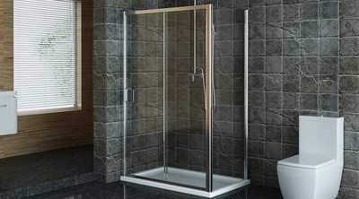 Slider door Shower Enclosure 1000 CB-AC