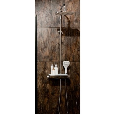 Cassellie Thermostatic Exposed Shower Pole