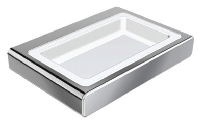 Venezia Soap Dish &amp; Holder in Brass CB-PXA