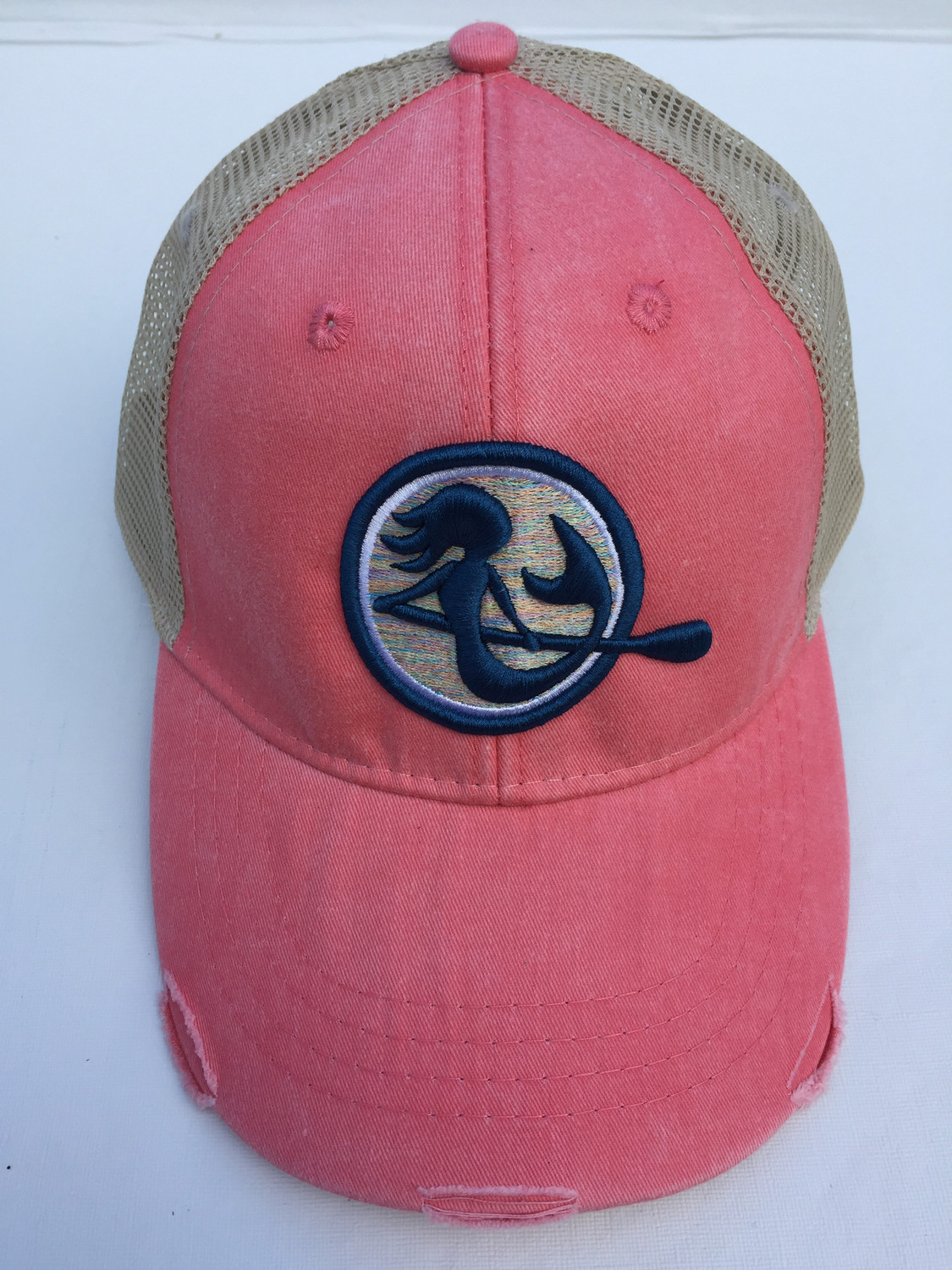 SUP Mermaid™ Coral &amp; Tan Snapback