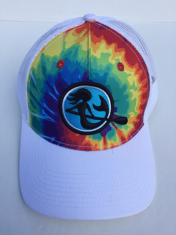 SUP Mermaid™️ Tie Dye White Snapback