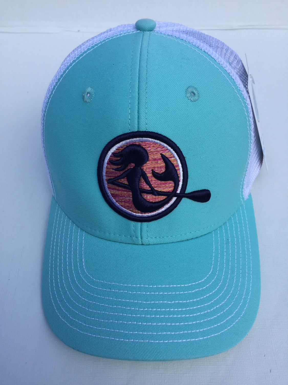 SUP Mermaid™️ Surf &amp; White Snapback