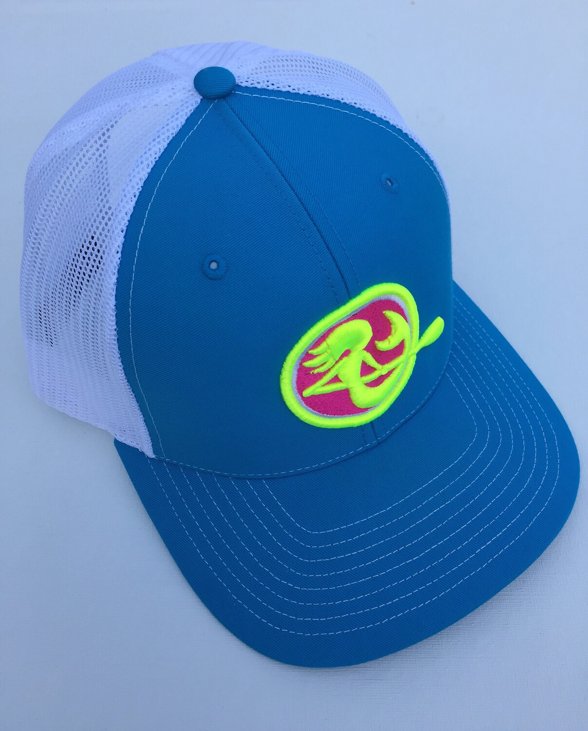 SUP Mermaid™️ Blue &amp; White Snapback