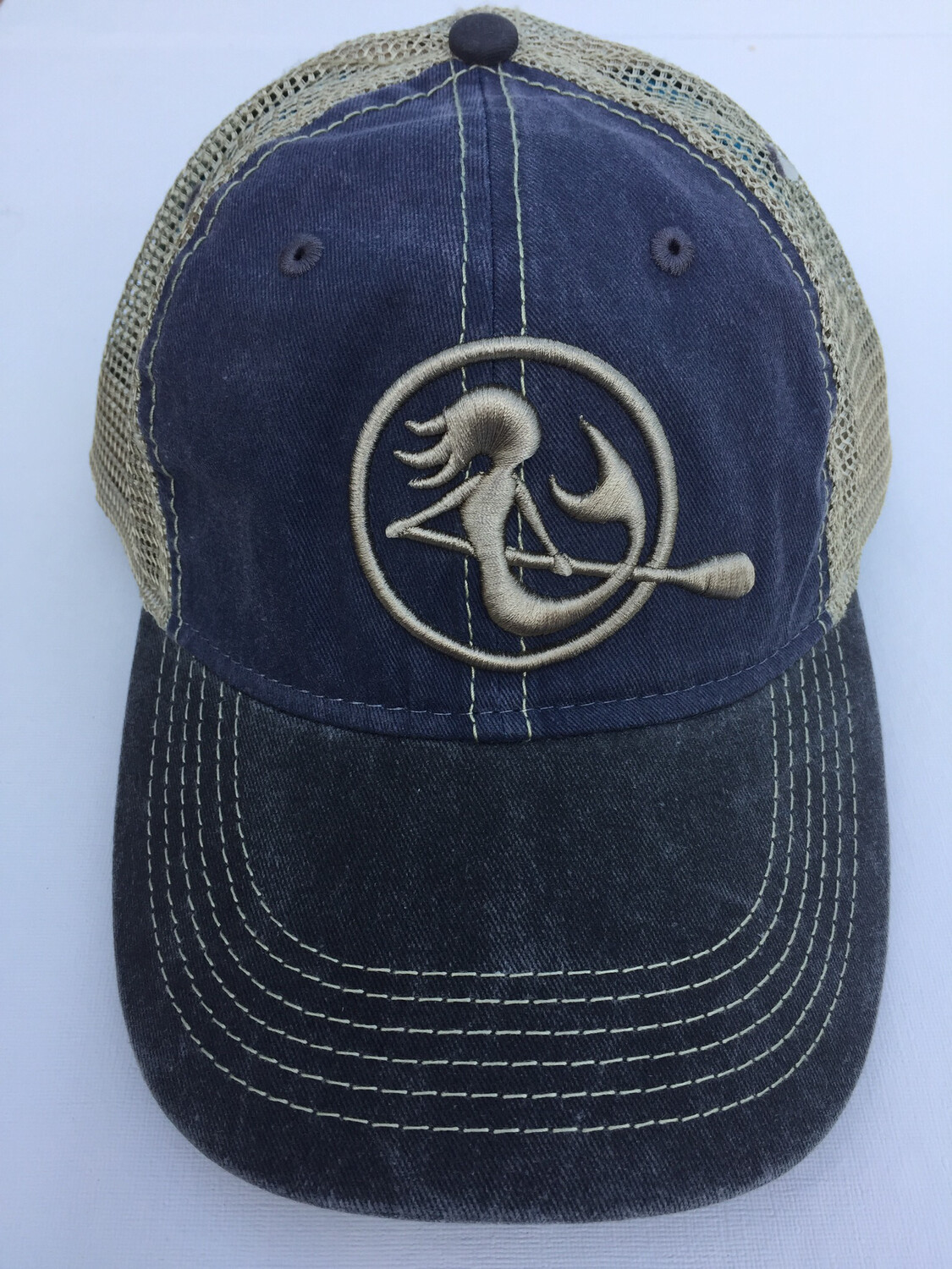 SUP Mermaid™️ Navy &amp; Tan Snapback
