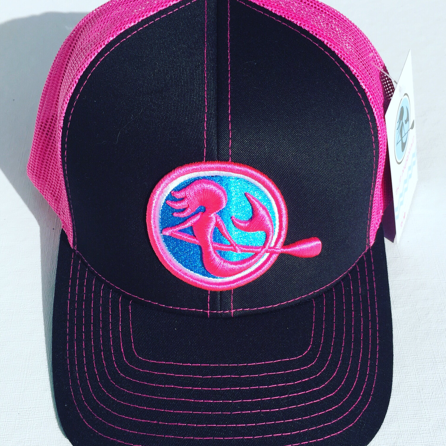 SUP Mermaid™ - Black &amp; Hot Pink Snapback