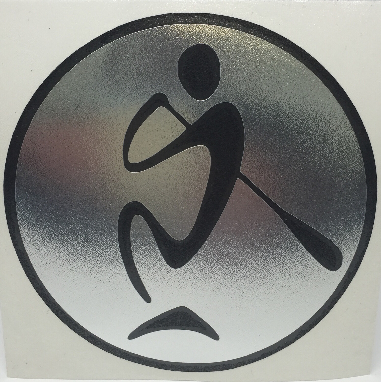 SUP LIFE® Silver &amp; Black Vinyl Decal