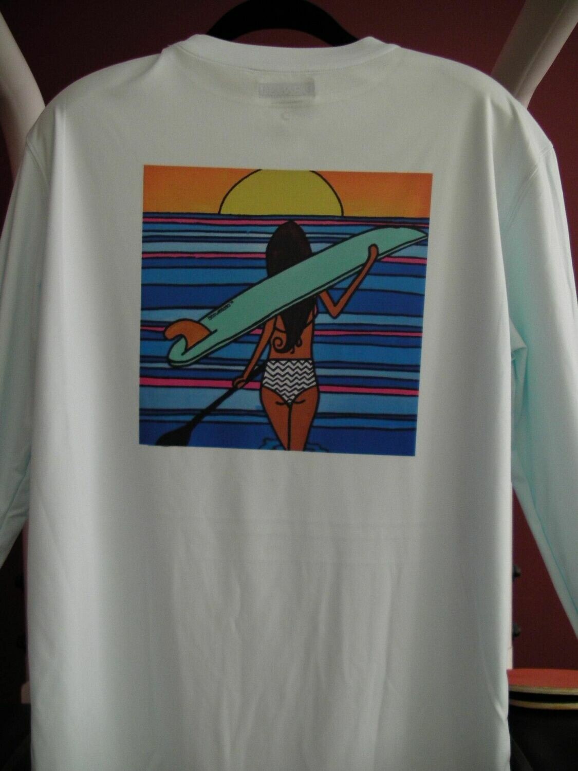 SUP LIFE® - SUP Sunset Long Sleeve Performance Shirt
