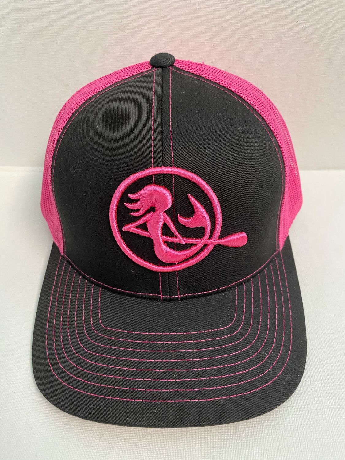 SUP Mermaid™️ Black &amp; Hot Pink Snapback