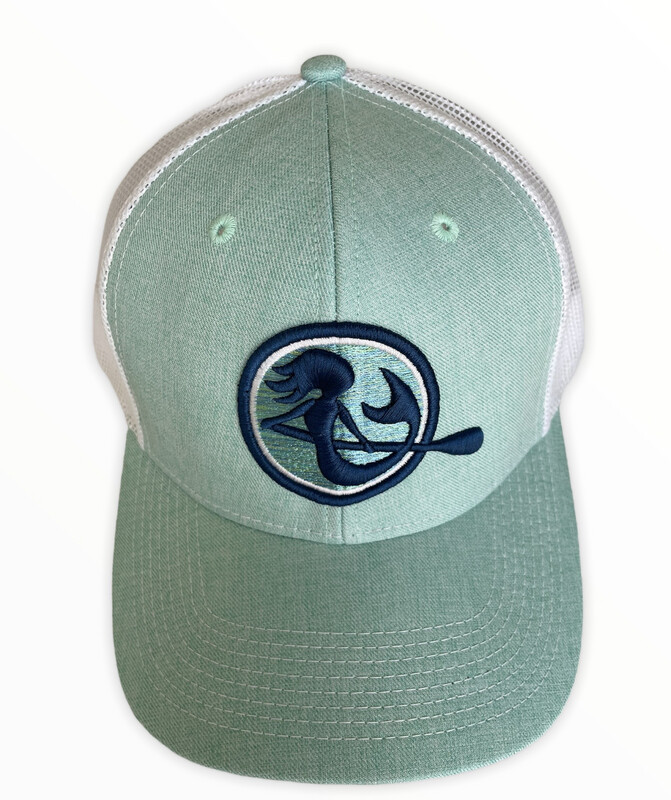 SUP Mermaid™️ Heathered Mint Snapback