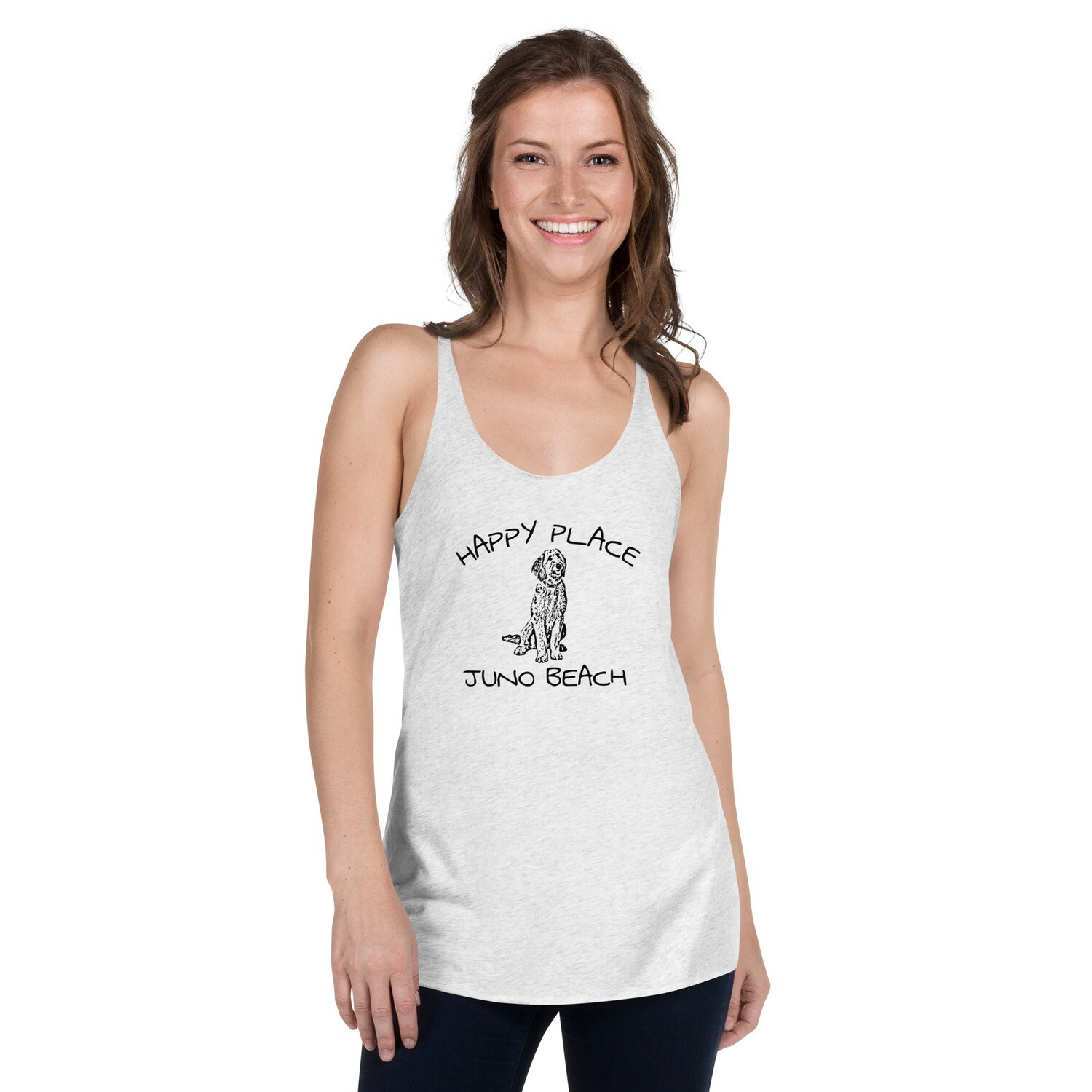 Happy Place Juno Beach Women's Racerback Tank