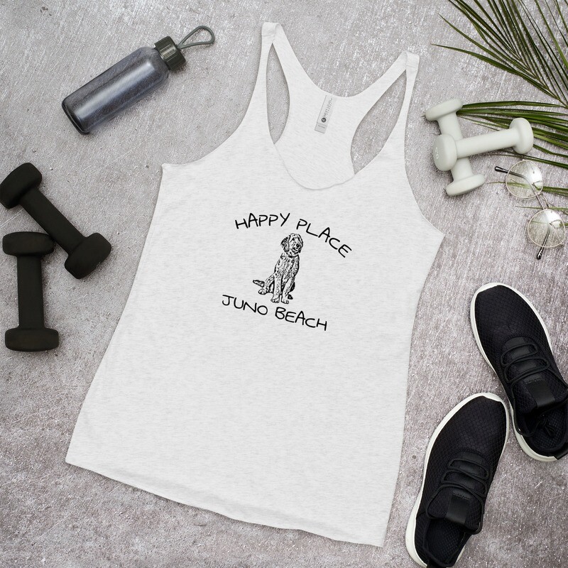 Happy Place Juno Beach Women's Racerback Tank