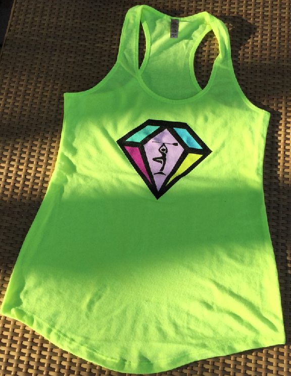 SUP LIFE® Yoga Tank Top - Neon Yellow