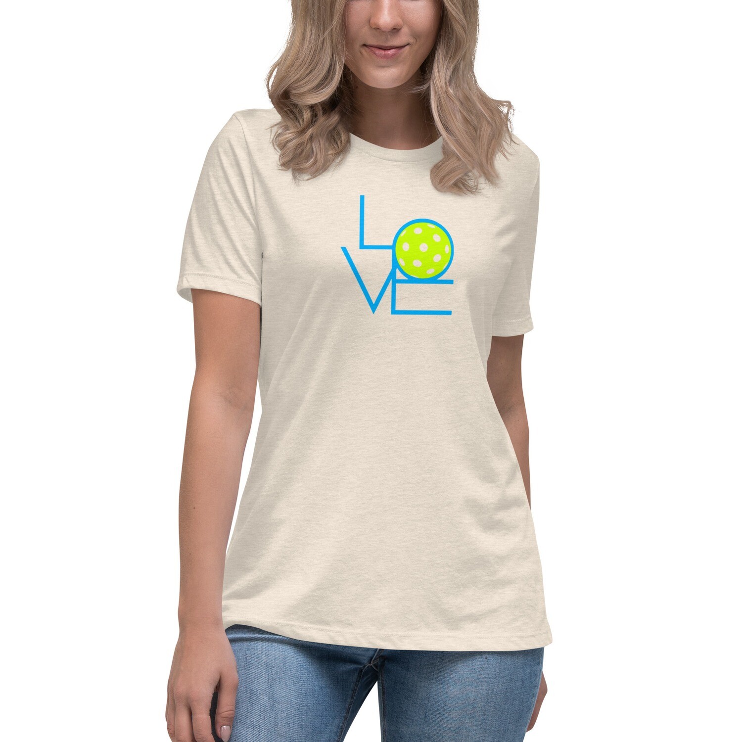 Love Pickleball Women's Relaxed T-Shirt