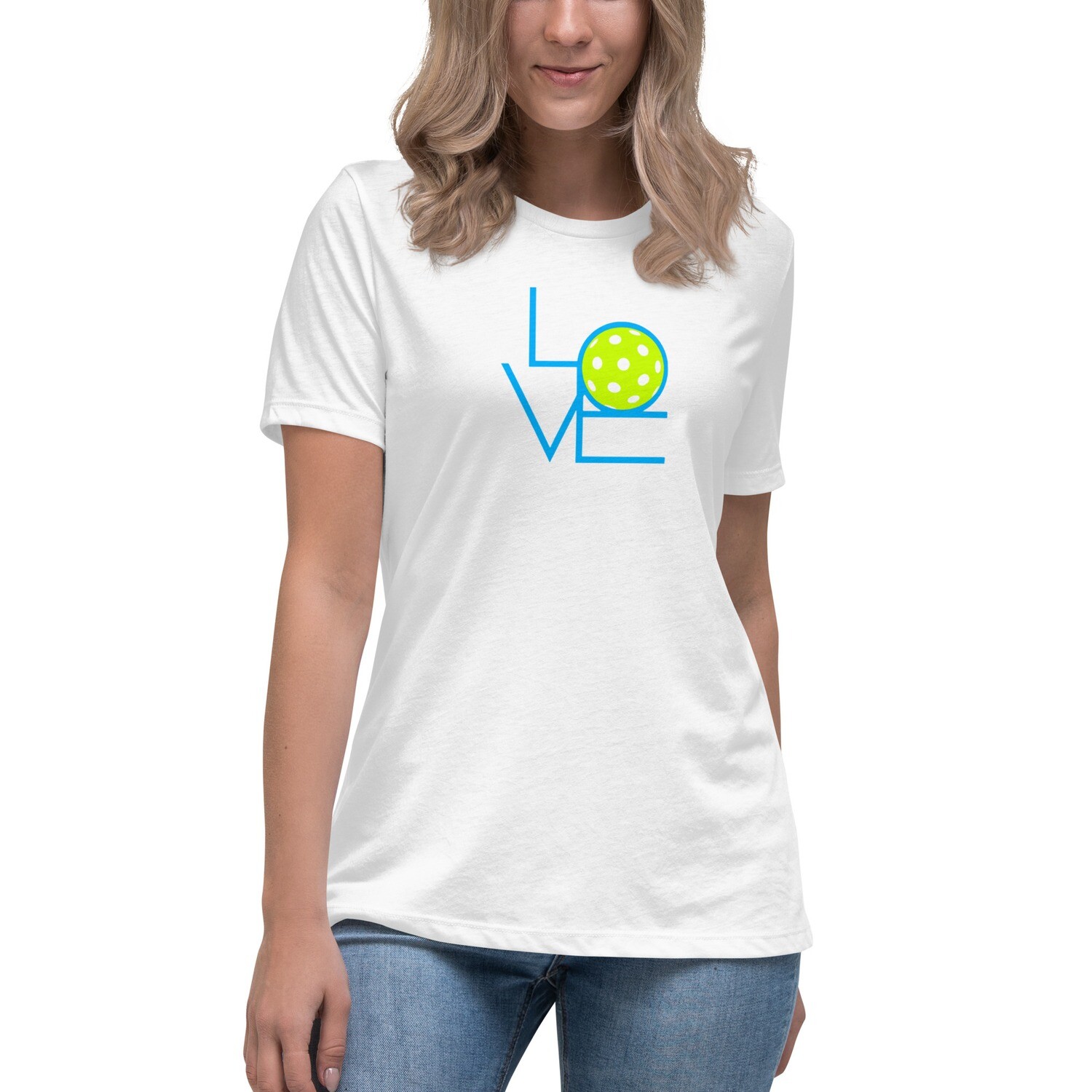 Love Pickleball Women's Relaxed T-Shirt
