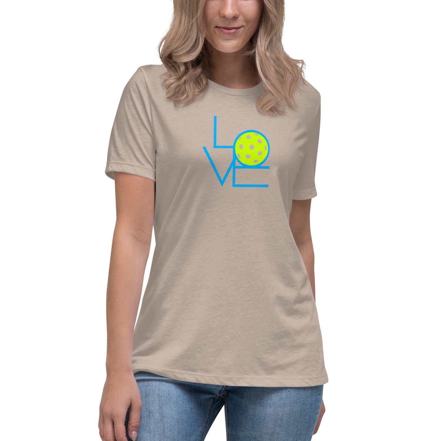 Love Pickleball Women's Relaxed T-Shirt