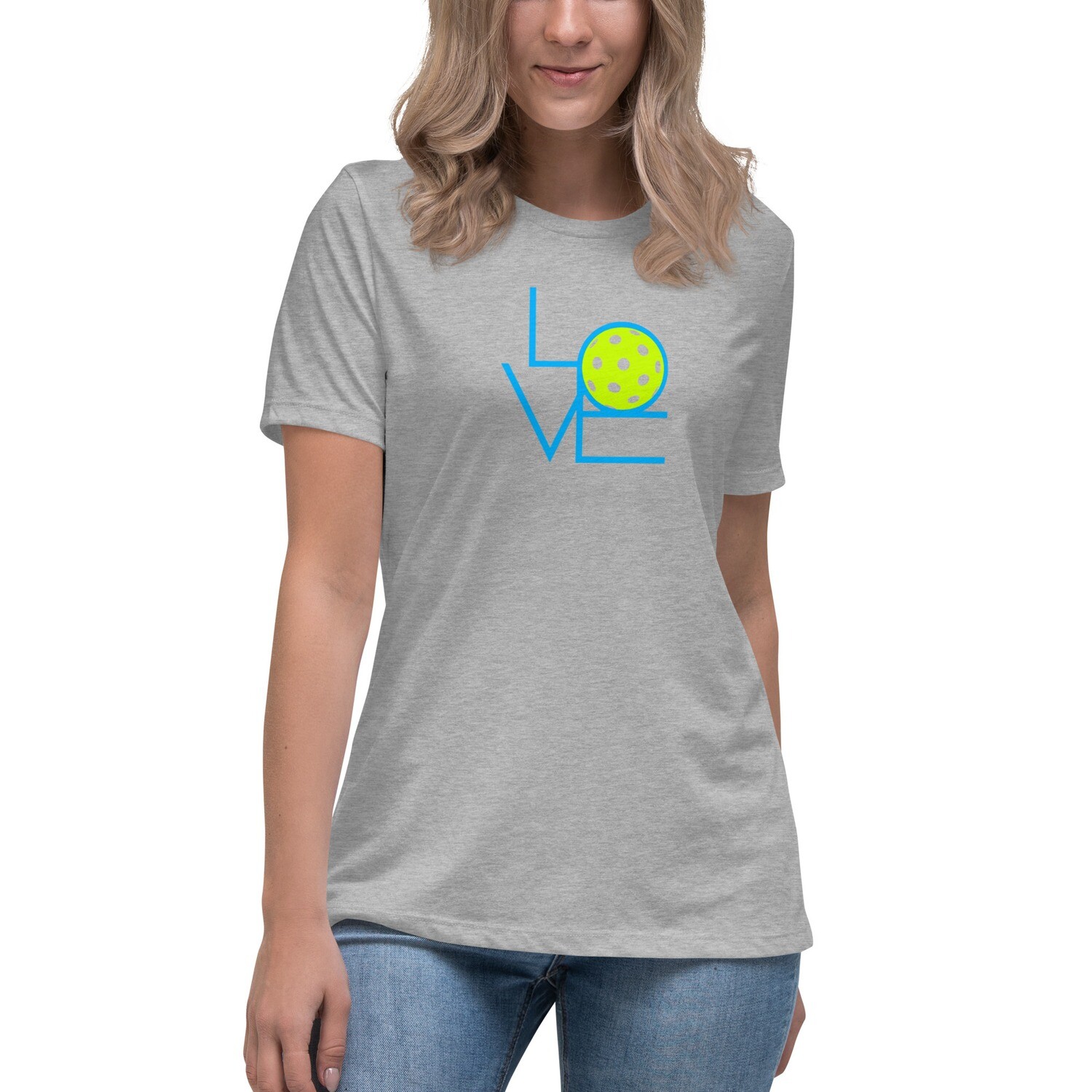Love Pickleball Women's Relaxed T-Shirt