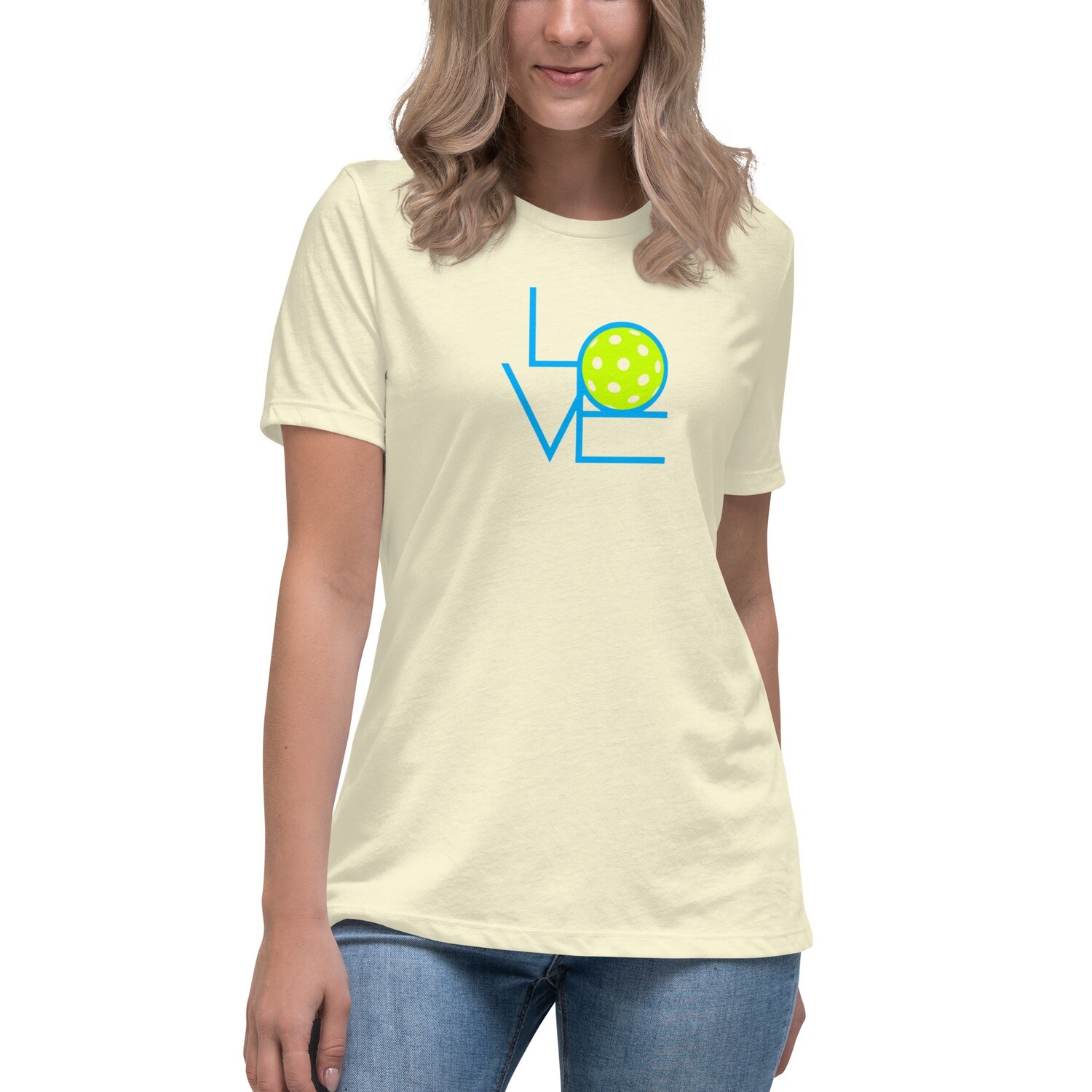 Love Pickleball Women's Relaxed T-Shirt