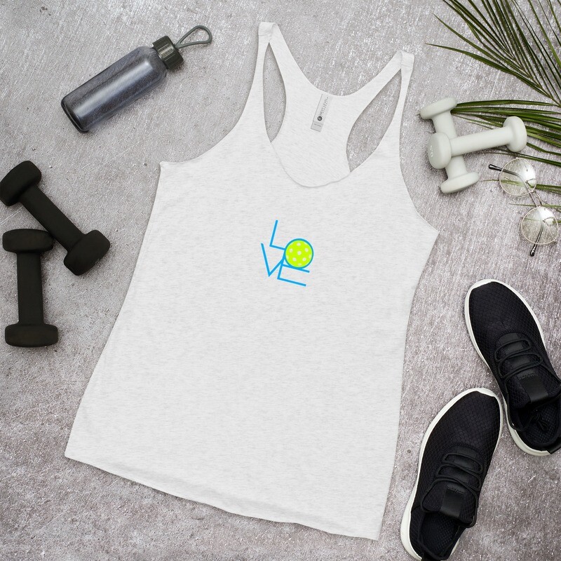 Love Pickleball Women's Racerback Tank