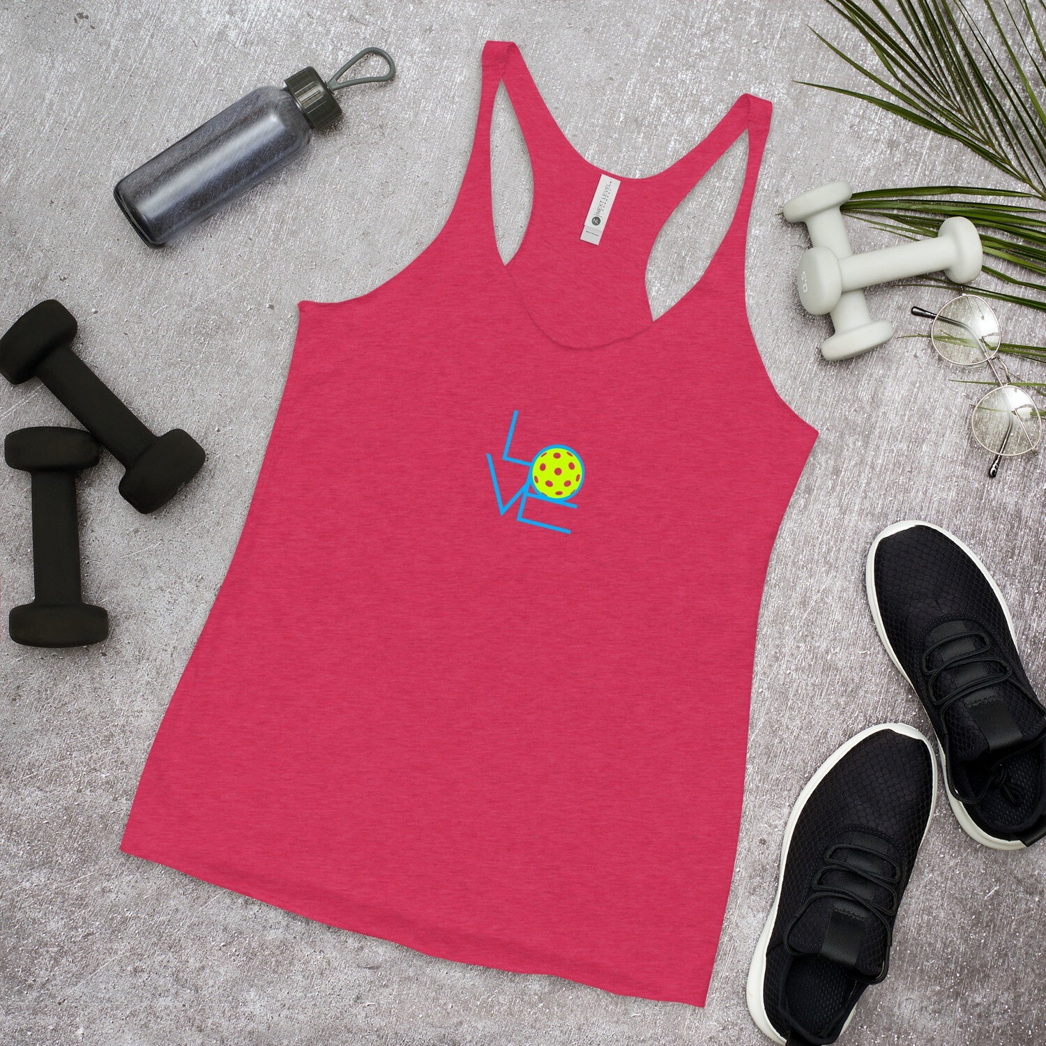 Love Pickleball Women's Racerback Tank