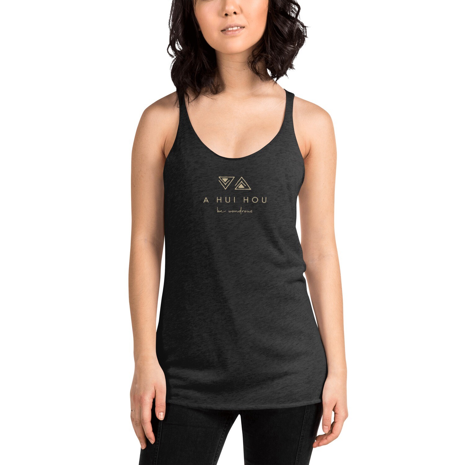 Until We Meet Again -  Women's Racerback Tank, Color: Vintage Black, Size: XS