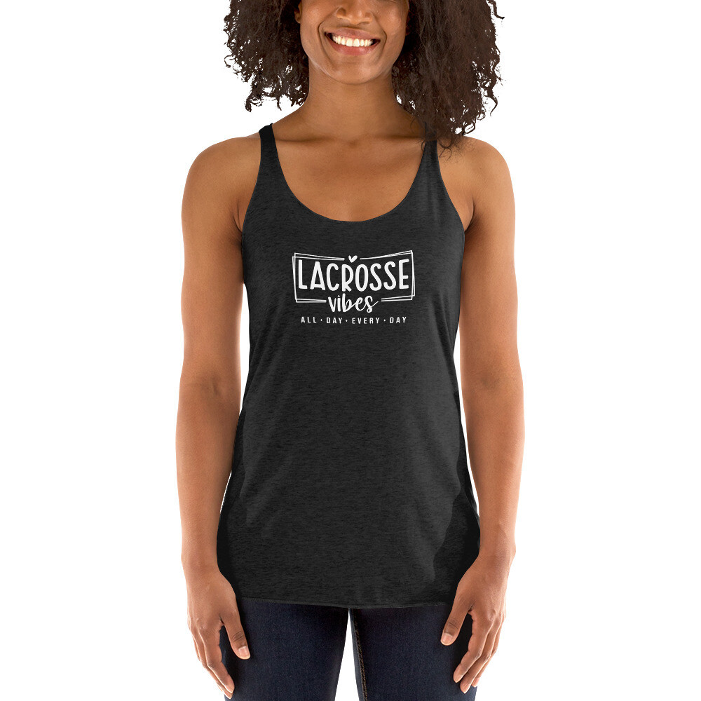 Lacrosse Vibes Women's Racerback Tank