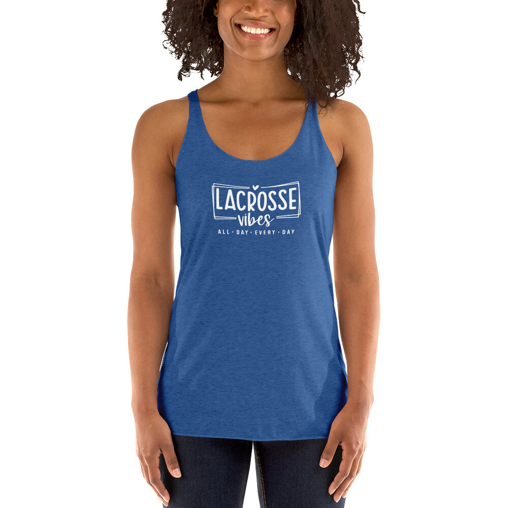 Lacrosse Vibes Women's Racerback Tank