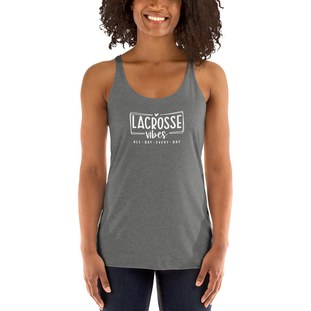 Lacrosse Vibes Women's Racerback Tank