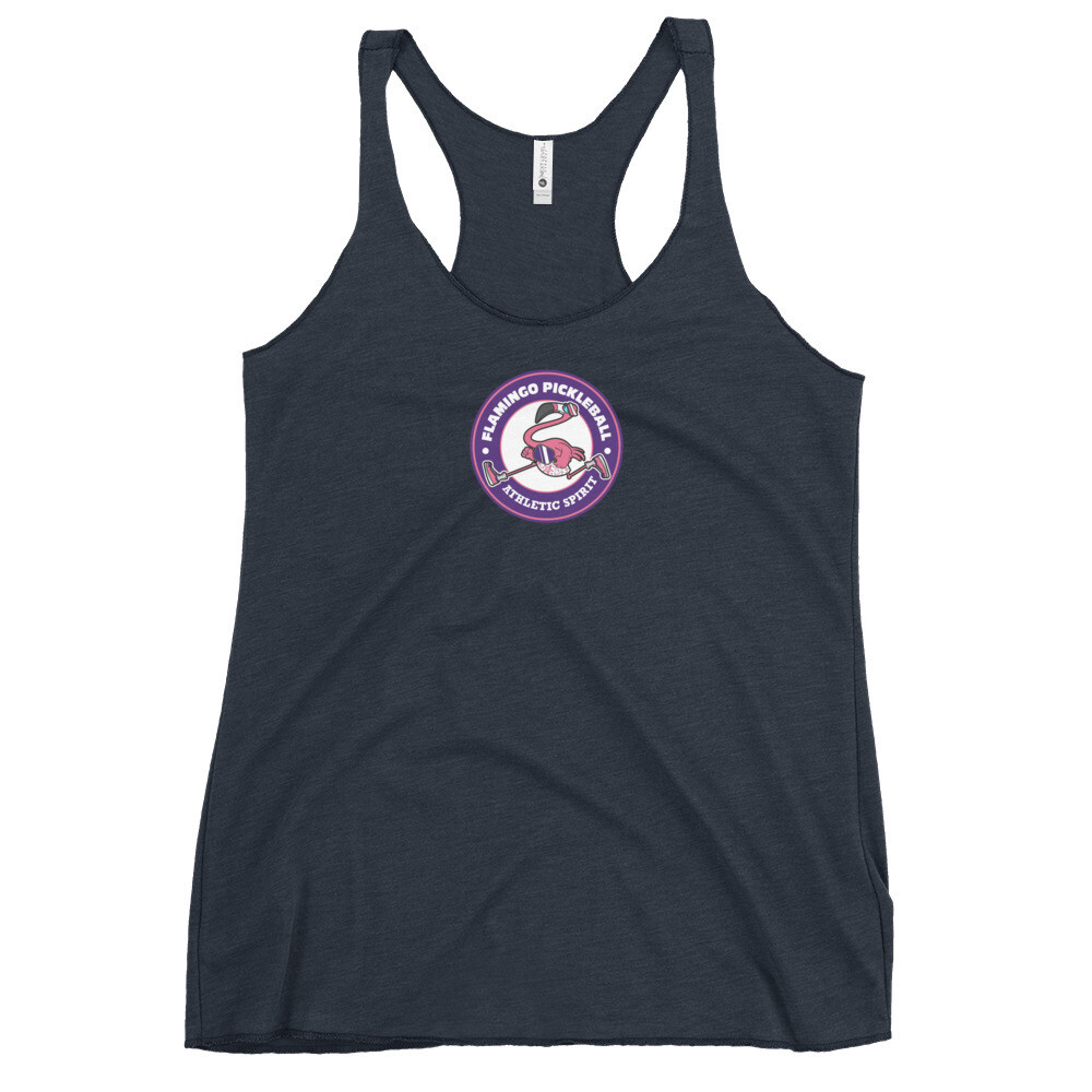 Flamingo Pickleball Women's Racerback Tank
