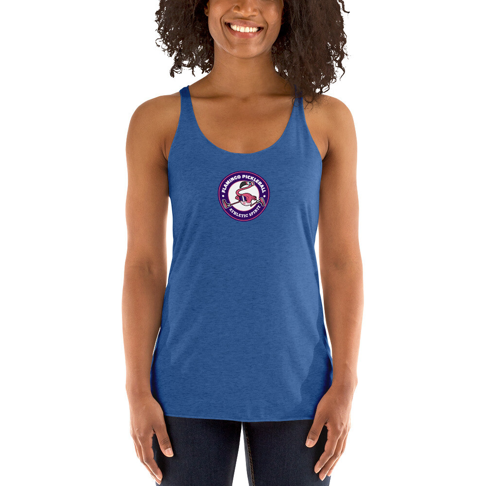 Flamingo Pickleball Women's Racerback Tank