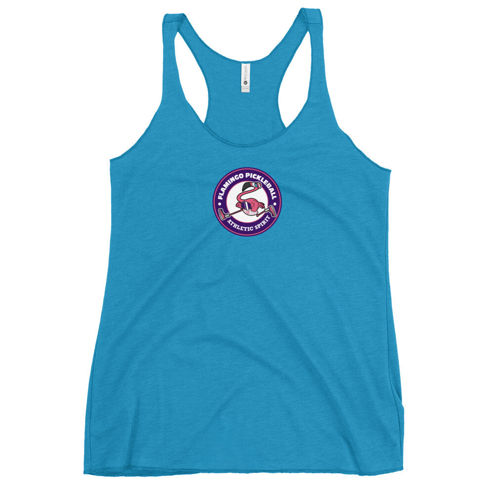 Flamingo Pickleball Women's Racerback Tank