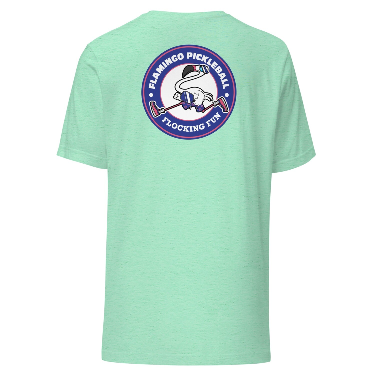 Flamingo Pickleball "Flocking Fun" Unisex t-shirt