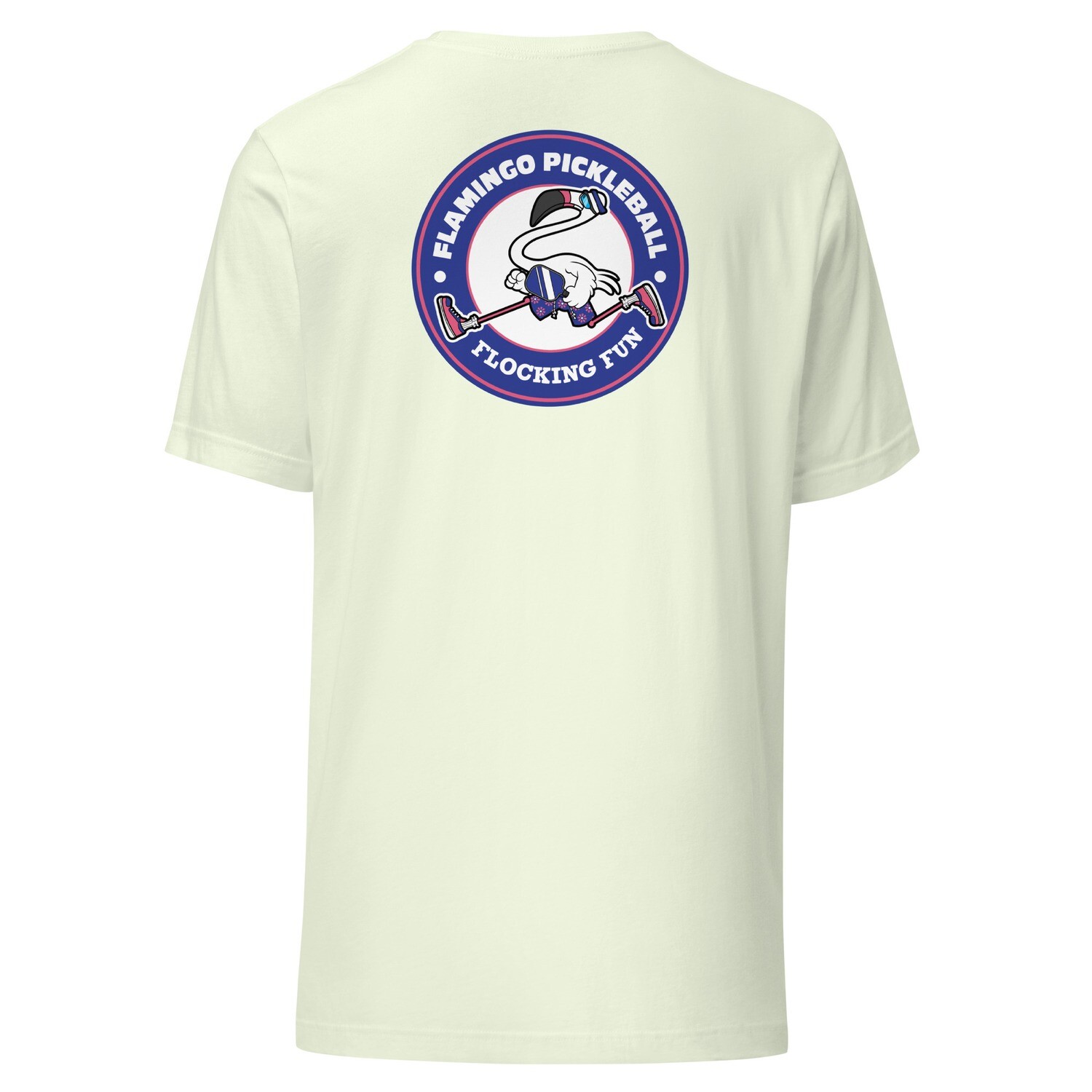 Flamingo Pickleball "Flocking Fun" Unisex t-shirt