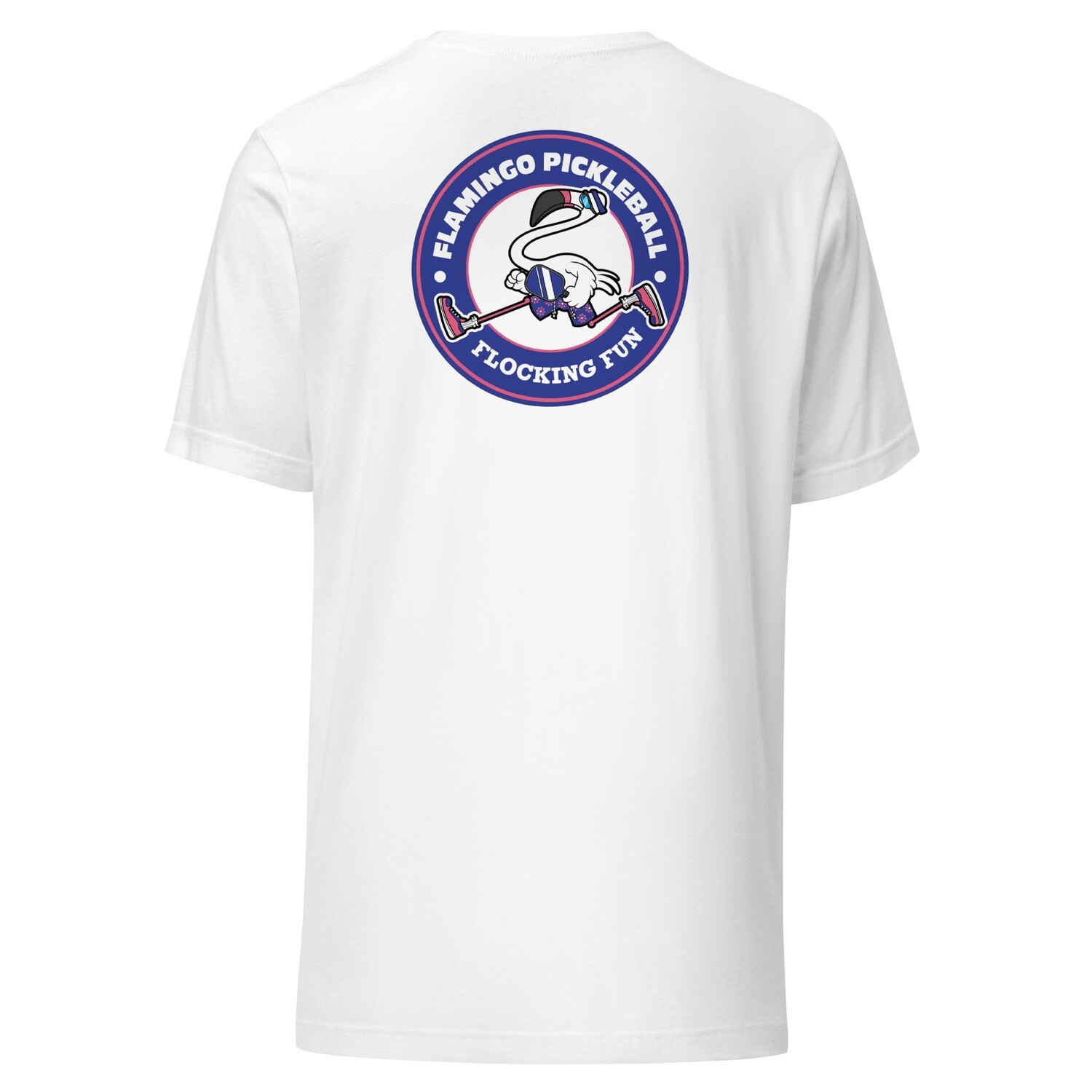 Flamingo Pickleball "Flocking Fun" Unisex t-shirt