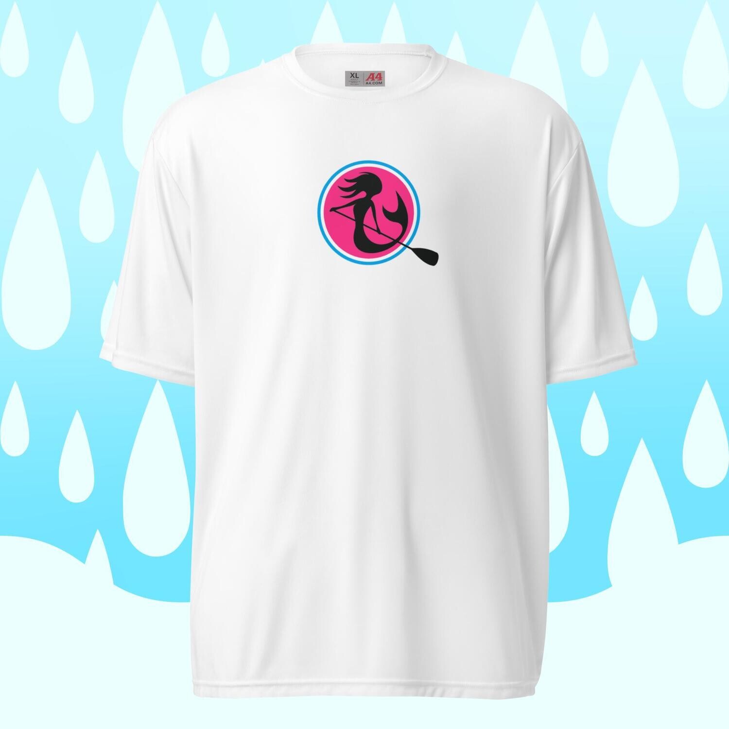 SUP Mermaid Unisex performance crew neck t-shirt