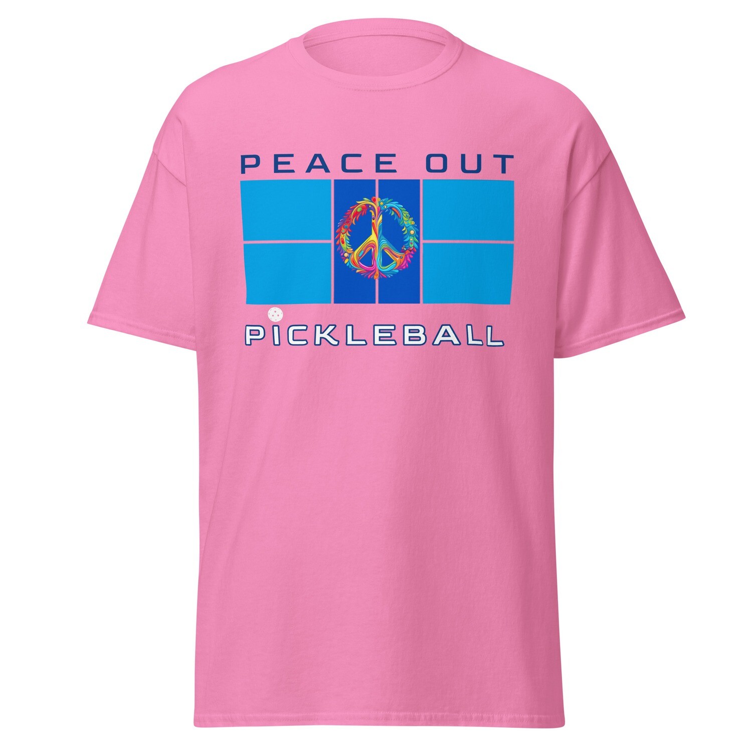 PEACE OUT Pickleball Men's Classic Tee