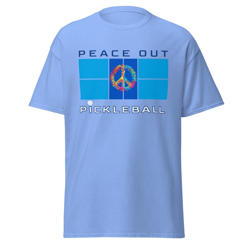 PEACE OUT Pickleball Men's Classic Tee