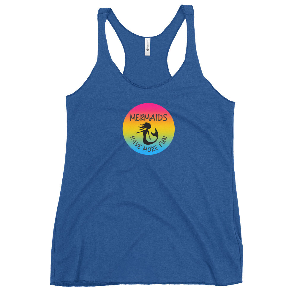 Mermaid Have More Fun Women's Racerback Tank