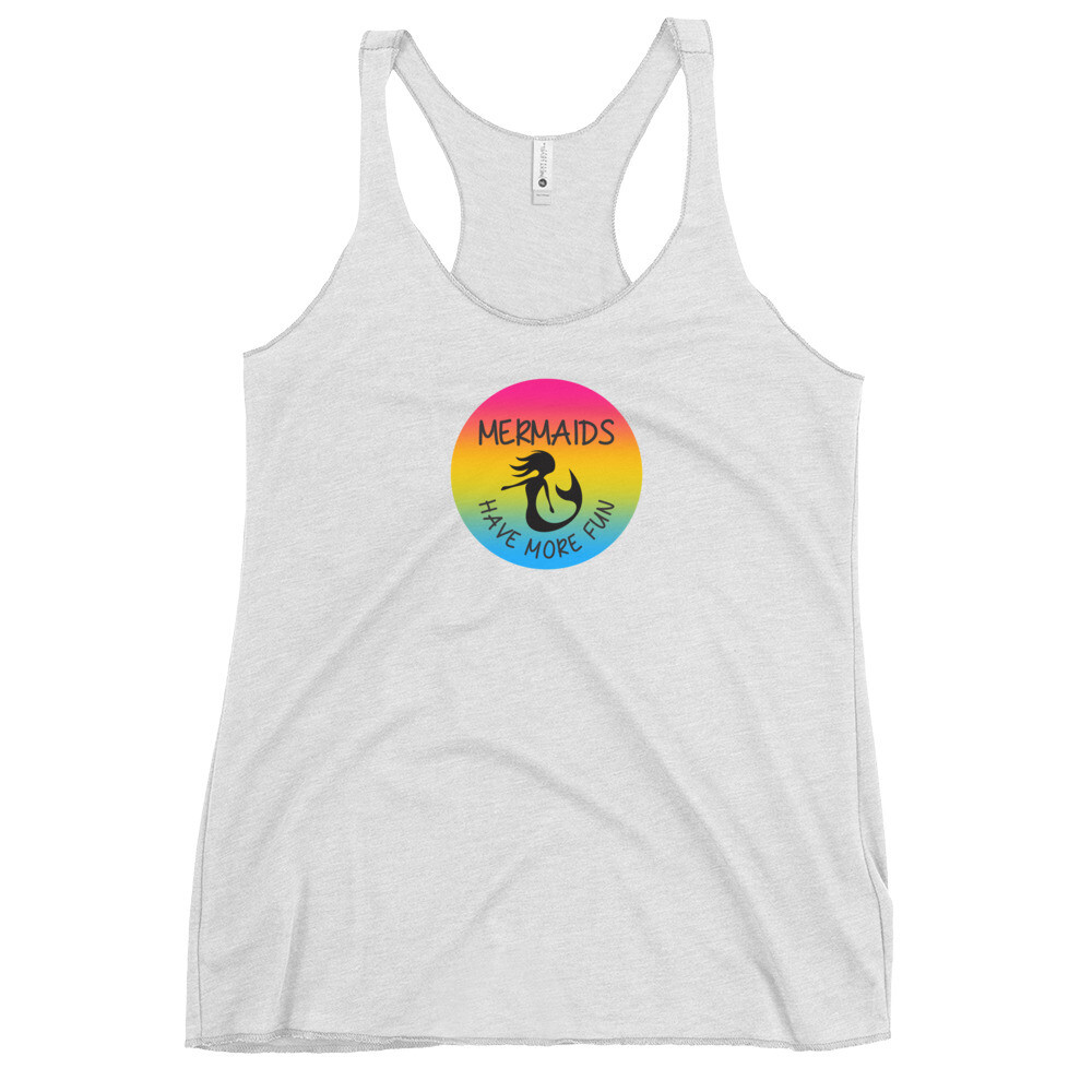 Mermaid Have More Fun Women's Racerback Tank