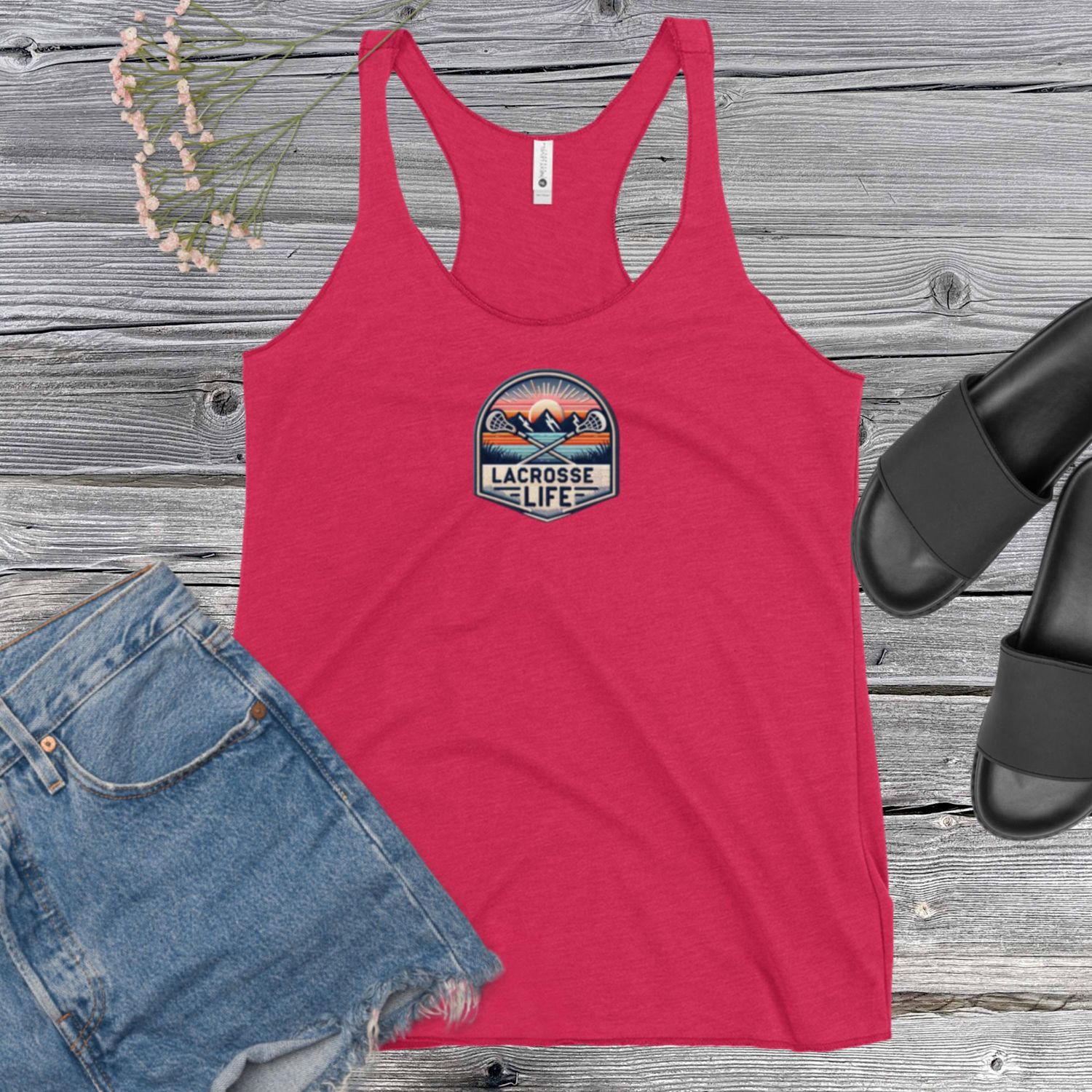 Lacrosse Life Women's Racerback Tank